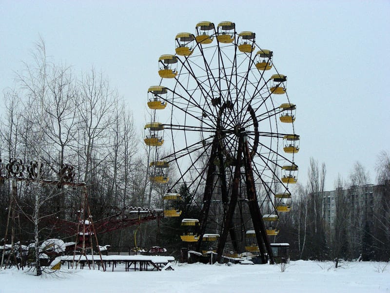 First visit to Chernobyl in 2010